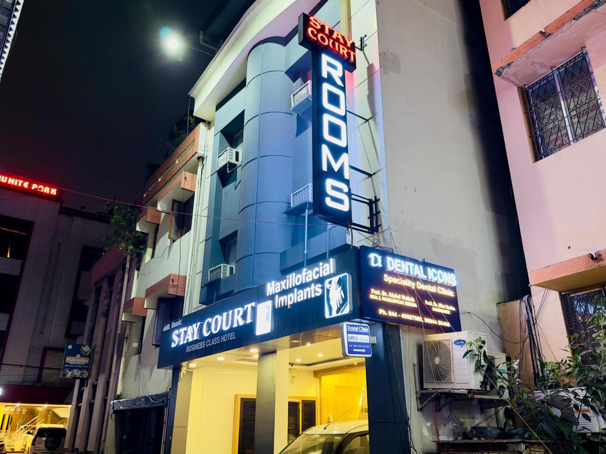 Stay Court - Business Class Hotel - Near Central Railway Station Τσενάι Εξωτερικό φωτογραφία